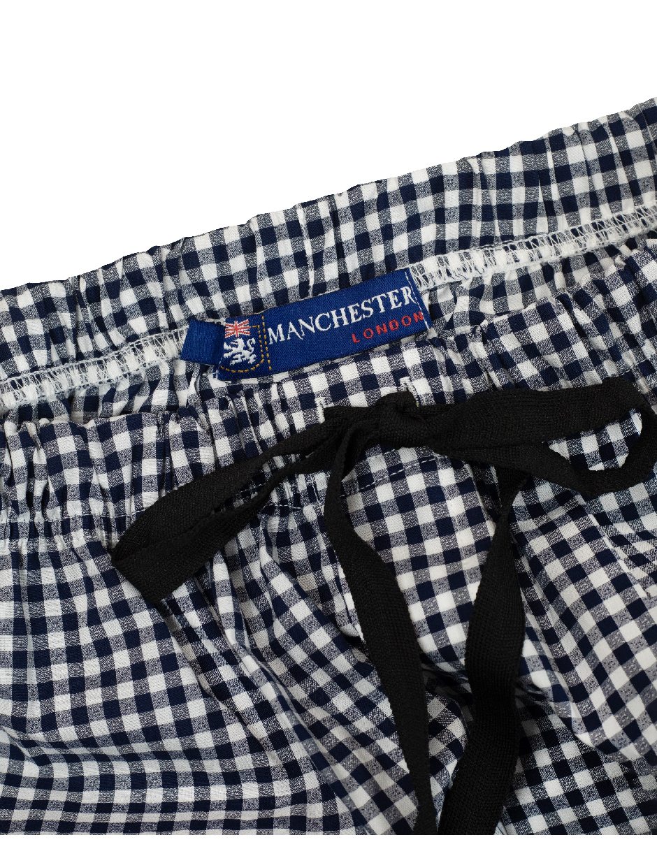 MANCHESTER estampado A cuadros de Algodón para hombre 4
