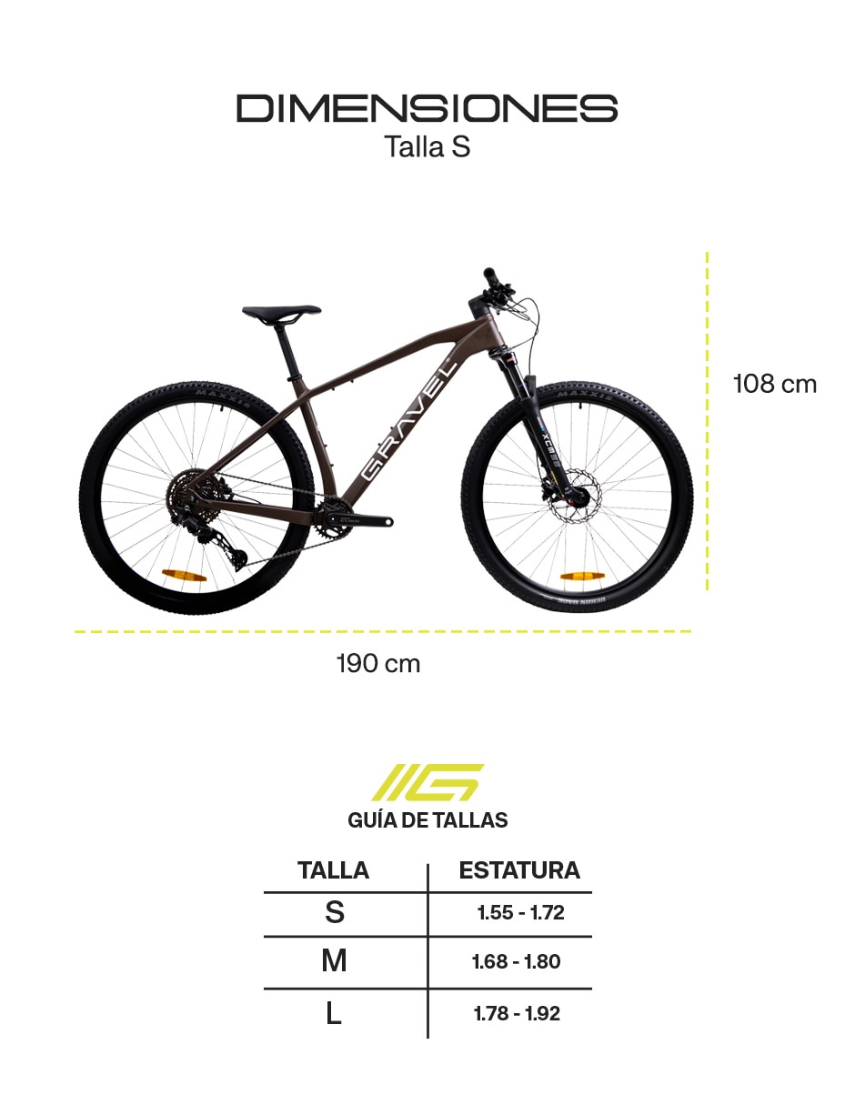 Bicicleta de montaña rodada para Unisex 10