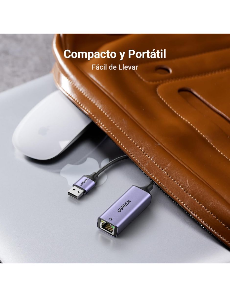 Adaptador de red ethernet UGREEN