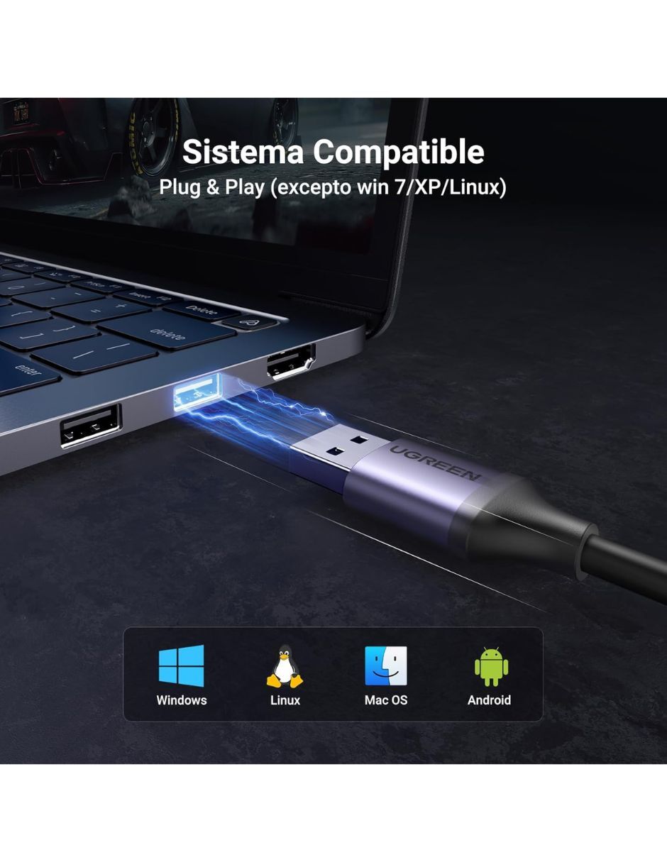 Adaptador de red ethernet UGREEN