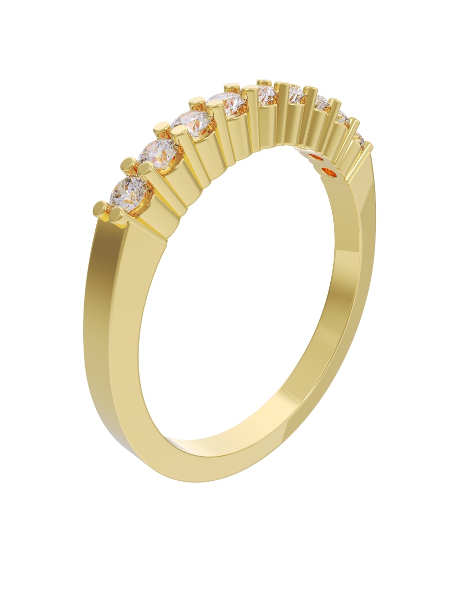 Churumbela de 14 k Diamantes Fonelli Diamante 3