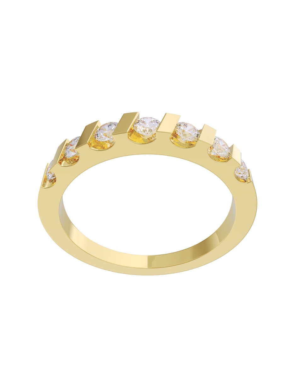 Churumbela de 14 k Diamantes Fonelli Diamante 4