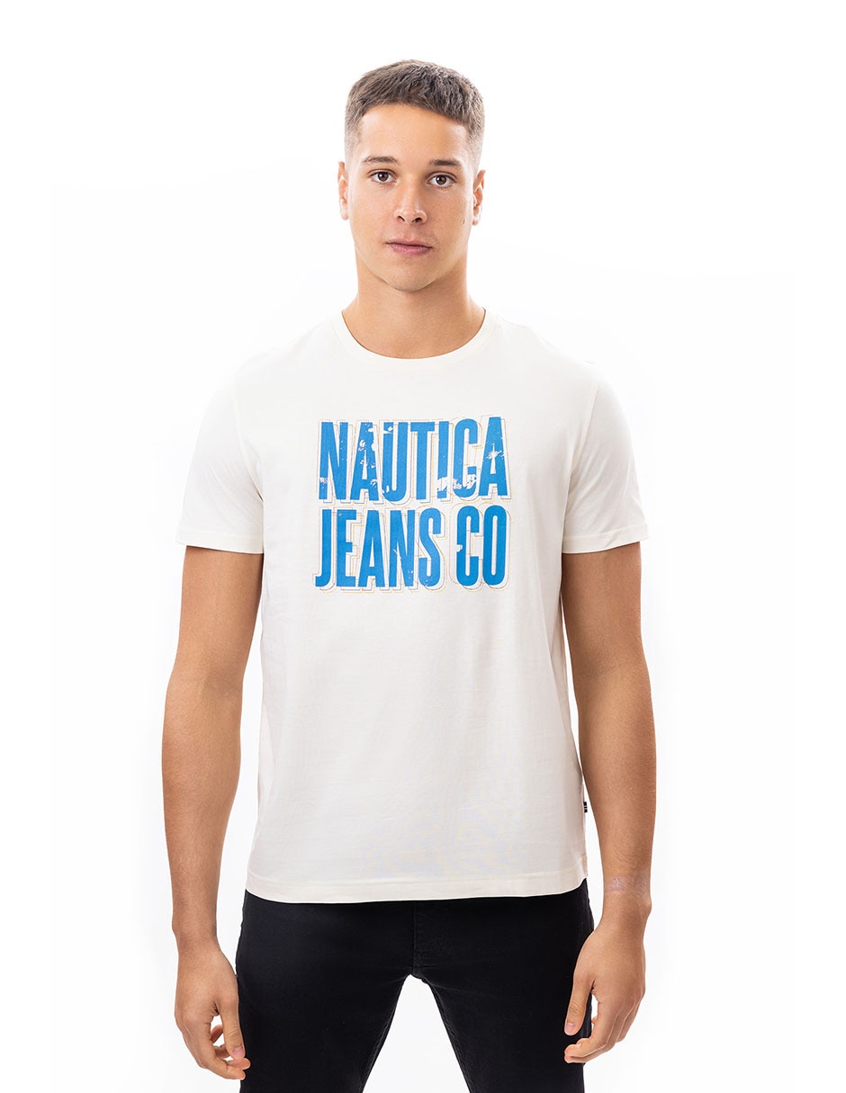 Playera cuello redondo para hombre