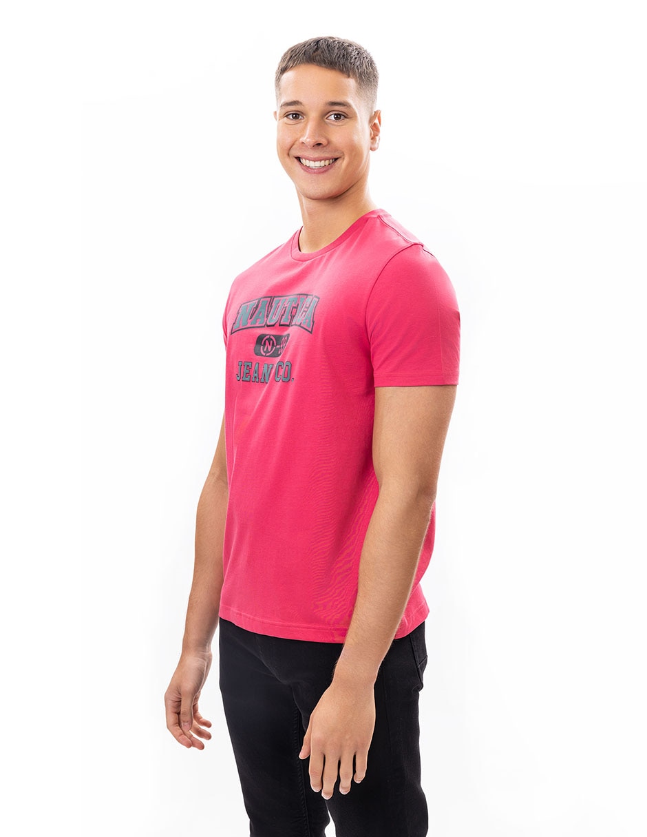 Playera cuello redondo para hombre 2