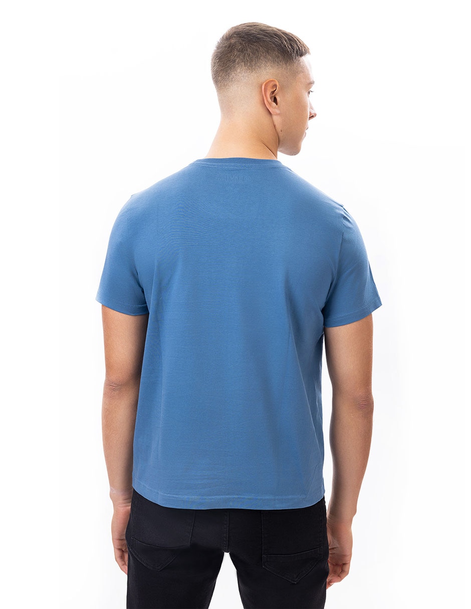 Playera cuello redondo para hombre 2