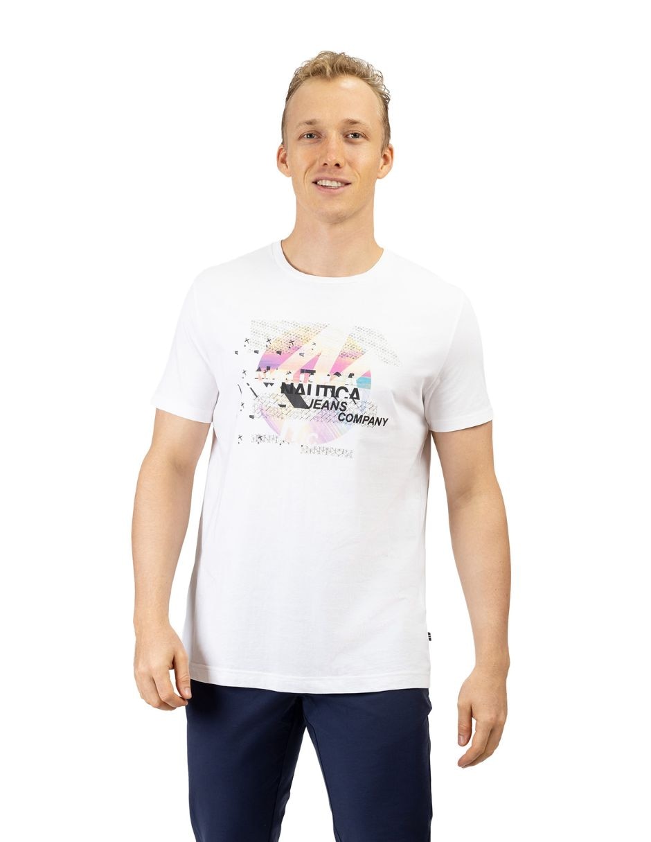 Playera cuello redondo para hombre