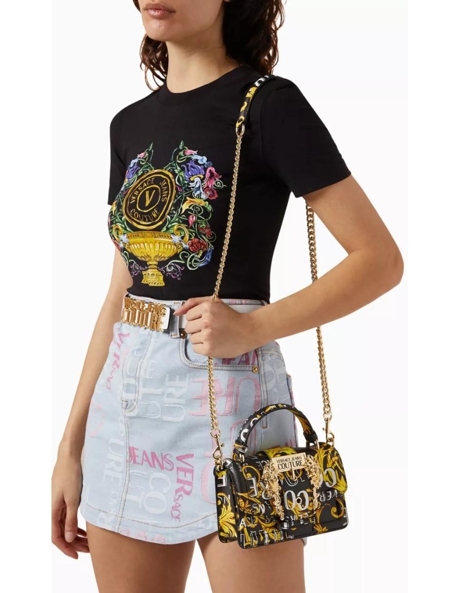 Bolsa shoulder versace jeans para mujer