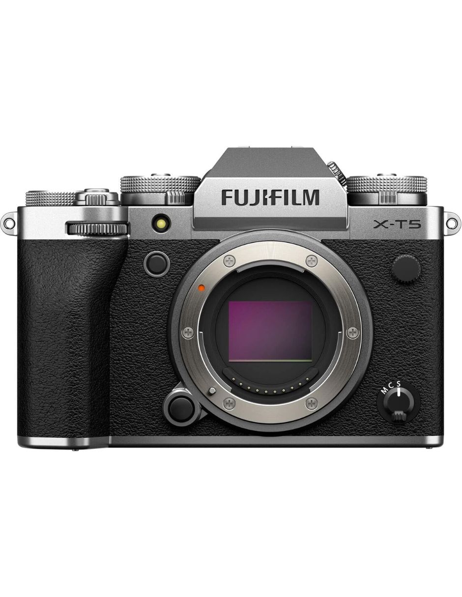 Cuerpo cam sin espejo fujifilm x-t5 con lente x-mount