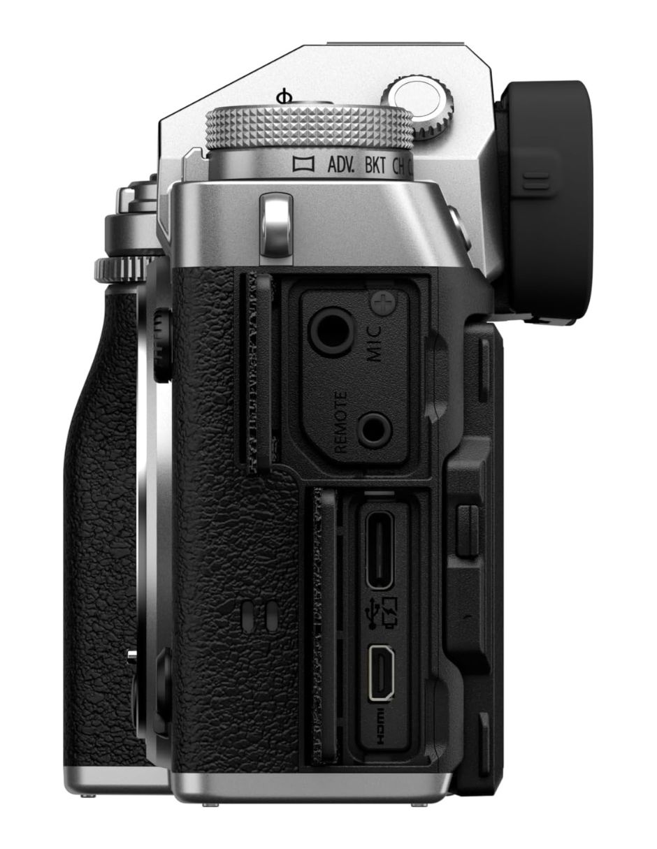 Cuerpo cam sin espejo fujifilm x-t5 con lente x-mount 6