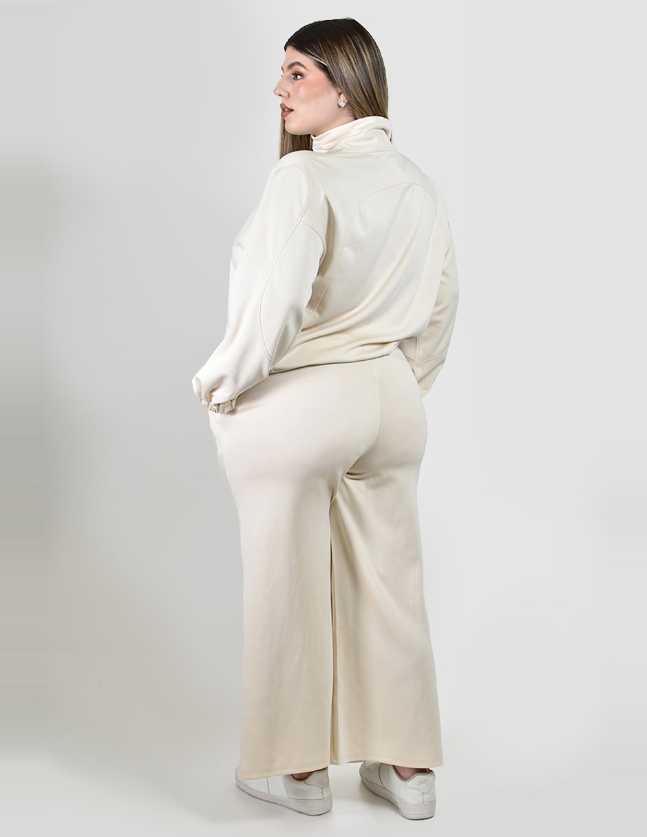 Conjunto deportivo regular con elástico para mujer 4
