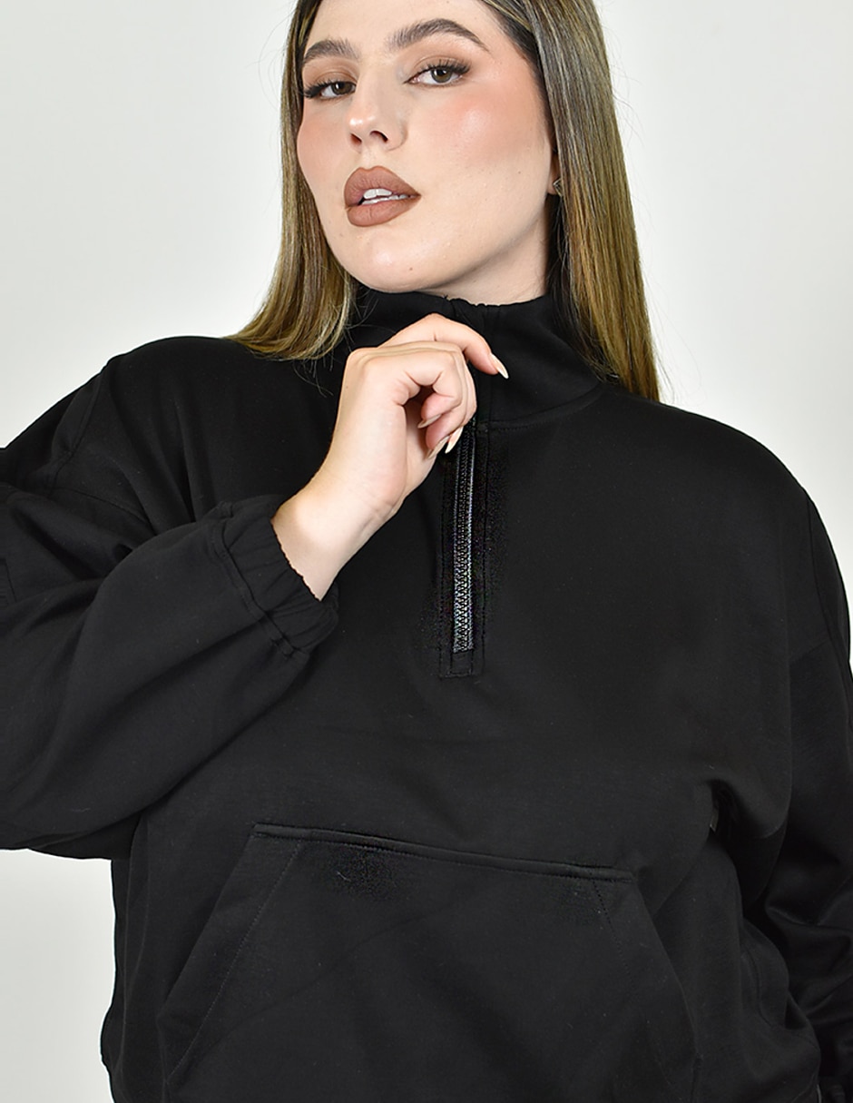 Conjunto deportivo regular con elástico para mujer 4
