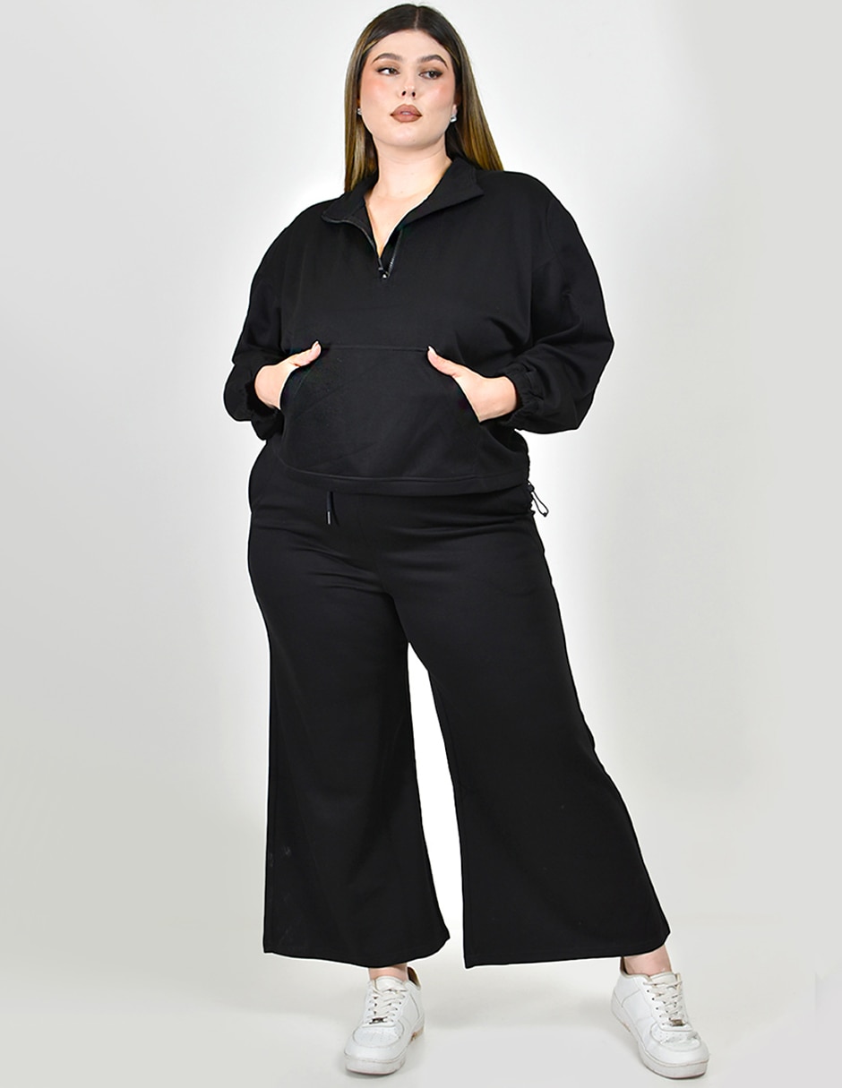 Conjunto deportivo regular con elástico para mujer 3