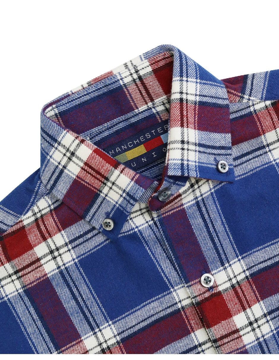 Camisa casual de algodón manga larga para niño 2