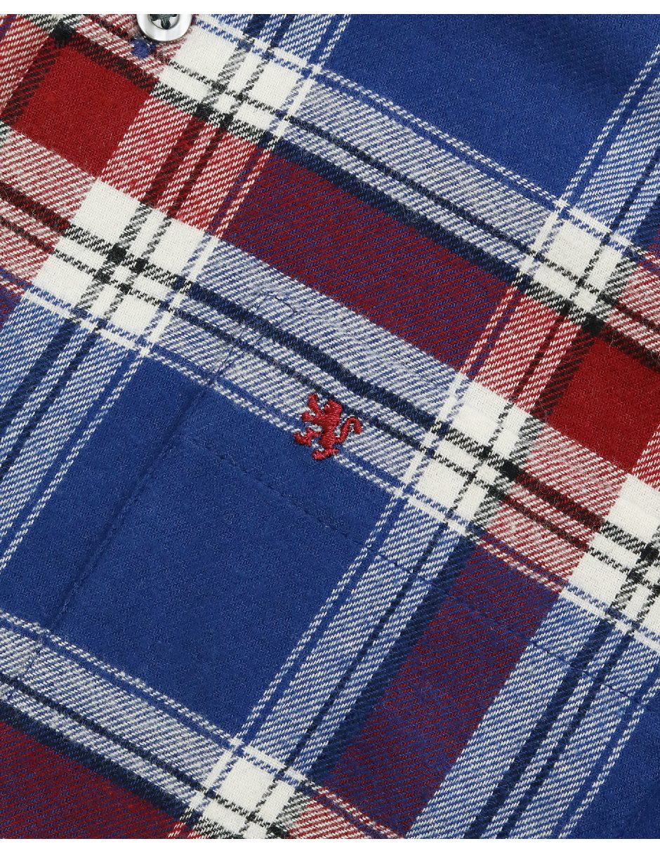 Camisa casual de algodón manga larga para niño 8