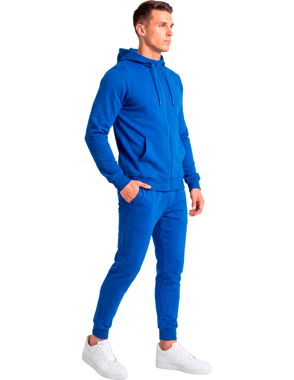 Conjunto deportivo regular con elástico para hombre 2
