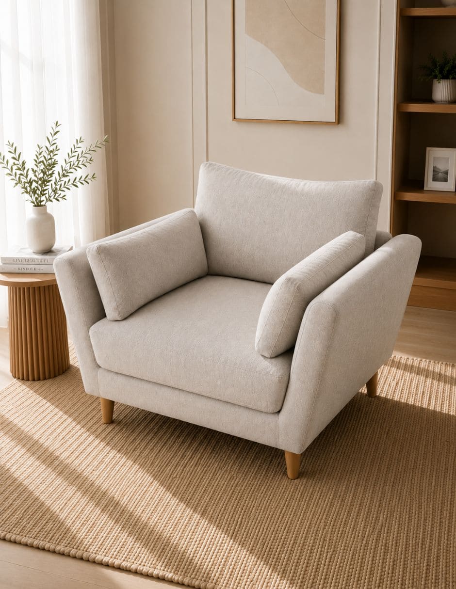 Sillón de madera pino 7