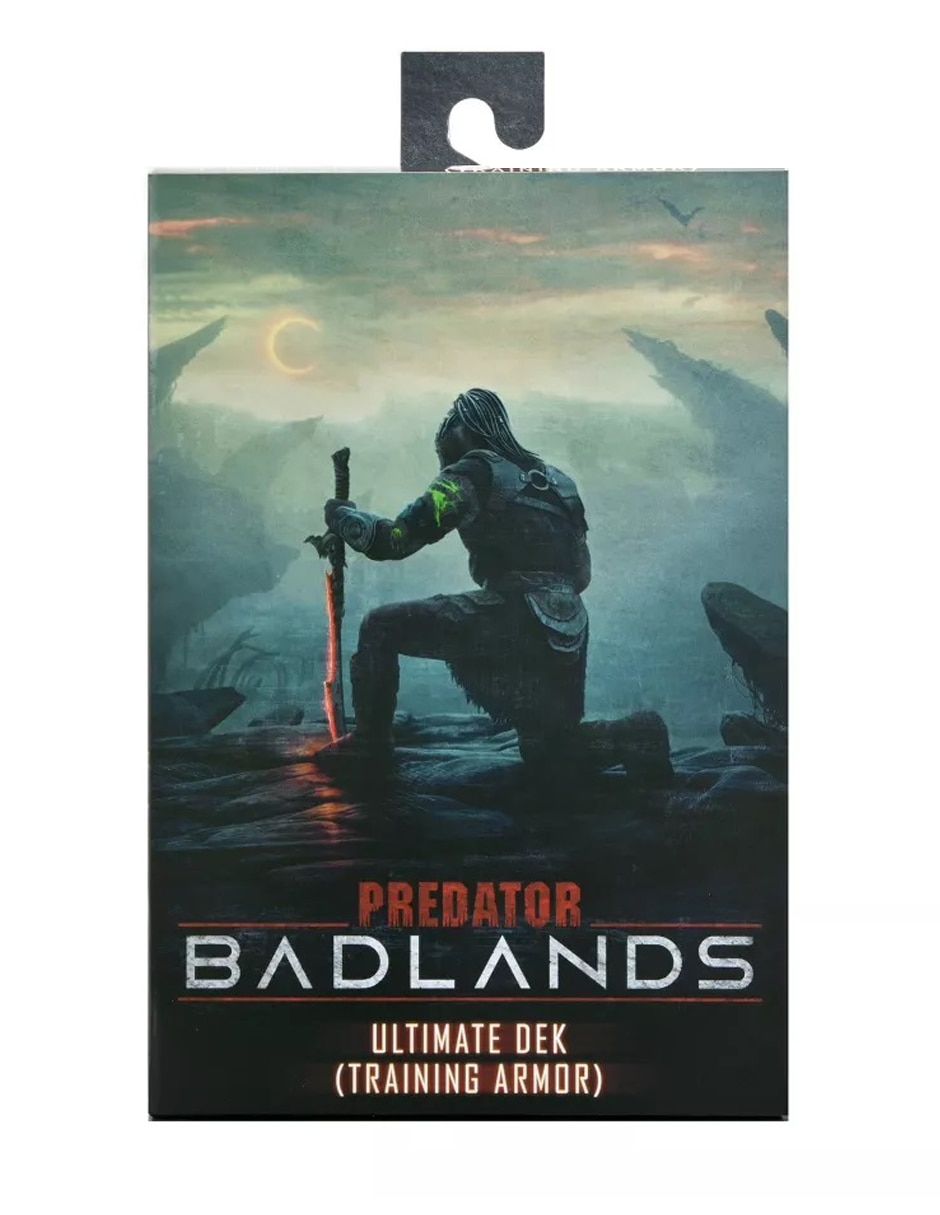 Figura de colección articulada predator badlands ultimate dek (training armor) ultimate