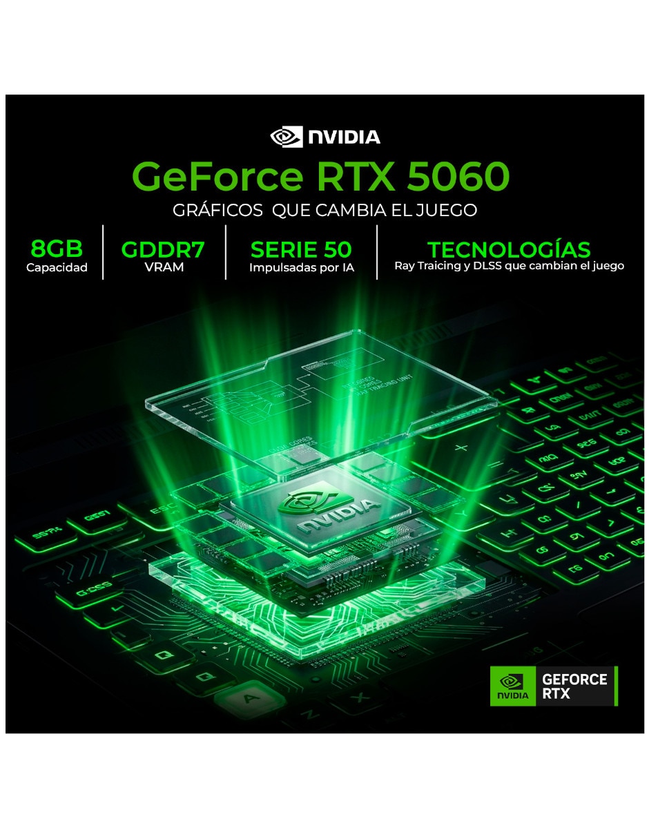 Laptop gamer NH.U25AA.001 16 pulgadas WUXGA AMD Ryzen AI 9 NVIDIA GeForce RTX 5060 16 GB RAM 1 TB SSD 7