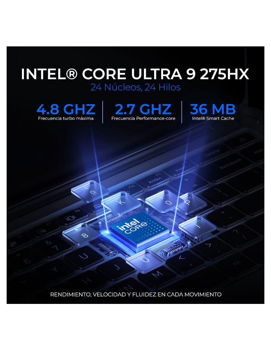 Laptop gamer Vector 16 HX AI A2XWIG 16 pulgadas QHD+ Intel core ultra 9 NVIDIA GeForce RTX 5080 16 GB RAM 1 TB SSD 5