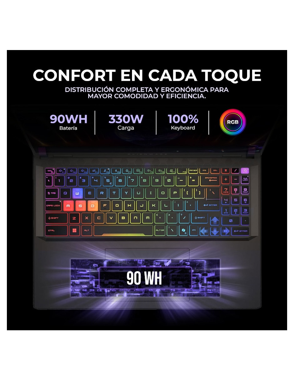 Laptop gamer Vector 16 HX AI A2XWIG 16 pulgadas QHD+ Intel core ultra 9 NVIDIA GeForce RTX 5080 16 GB RAM 1 TB SSD 6