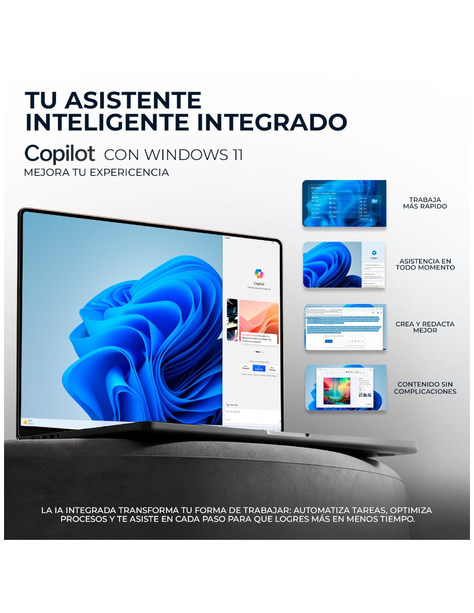 Laptop 17-DG0107DX 17.3 pulgadas Full HD Intel core ultra 7 Integradas 16 GB RAM 512 GB 6