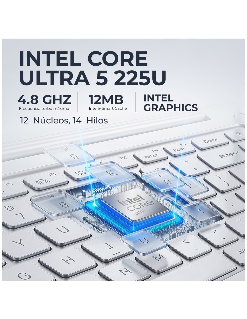 Laptop touch D4JK5UA#ABA 15.6 pulgadas Full HD Intel core ultra 5 Integradas 8 GB RAM 512 GB 7