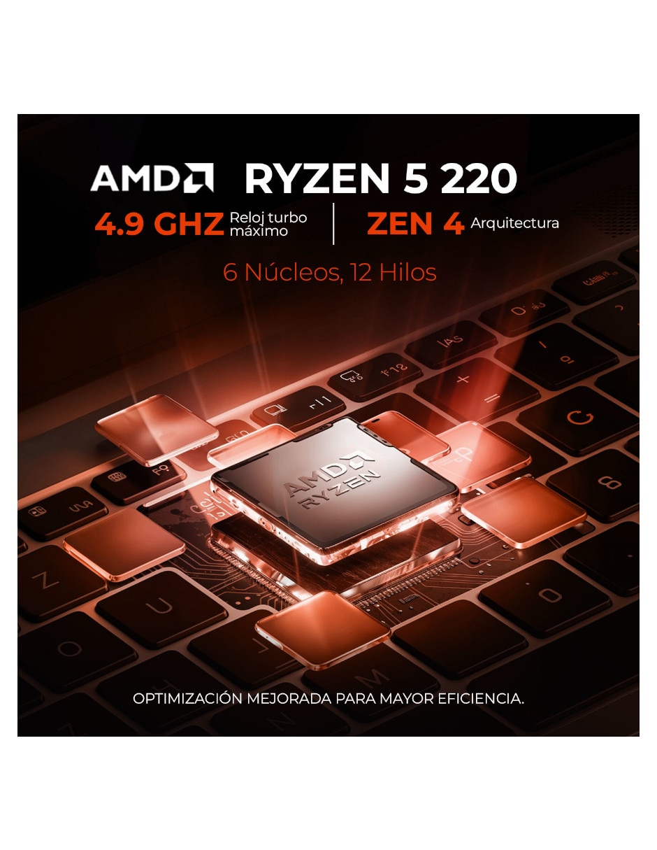 Laptop gamer 15 Gaming 15.3 pulgadas WUXGA AMD Ryzen 5 NVIDIA GeForce RTX 4050 32 GB RAM 512 GB 5