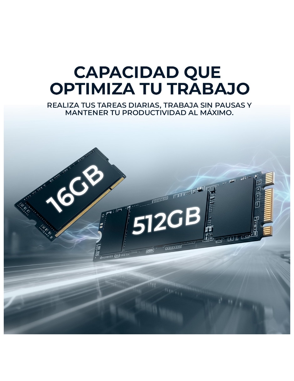 Laptop 2 en 1 touch 14-fm0013dx 14 pulgadas Full HD+ Intel core ultra 5 Integradas 16 GB RAM 512 GB SSD 3