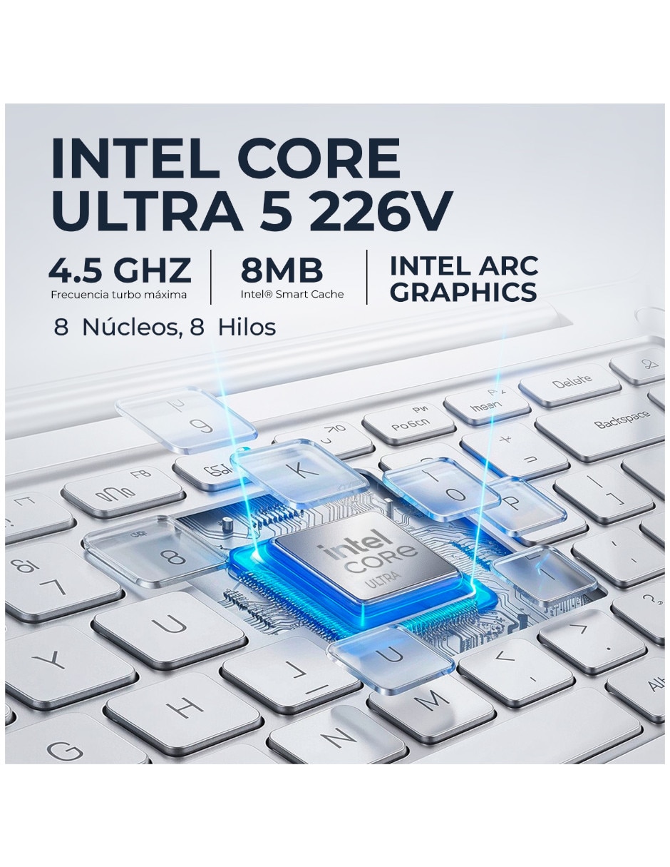 Laptop 2 en 1 touch 14-fm0013dx 14 pulgadas Full HD+ Intel core ultra 5 Integradas 16 GB RAM 512 GB SSD 7