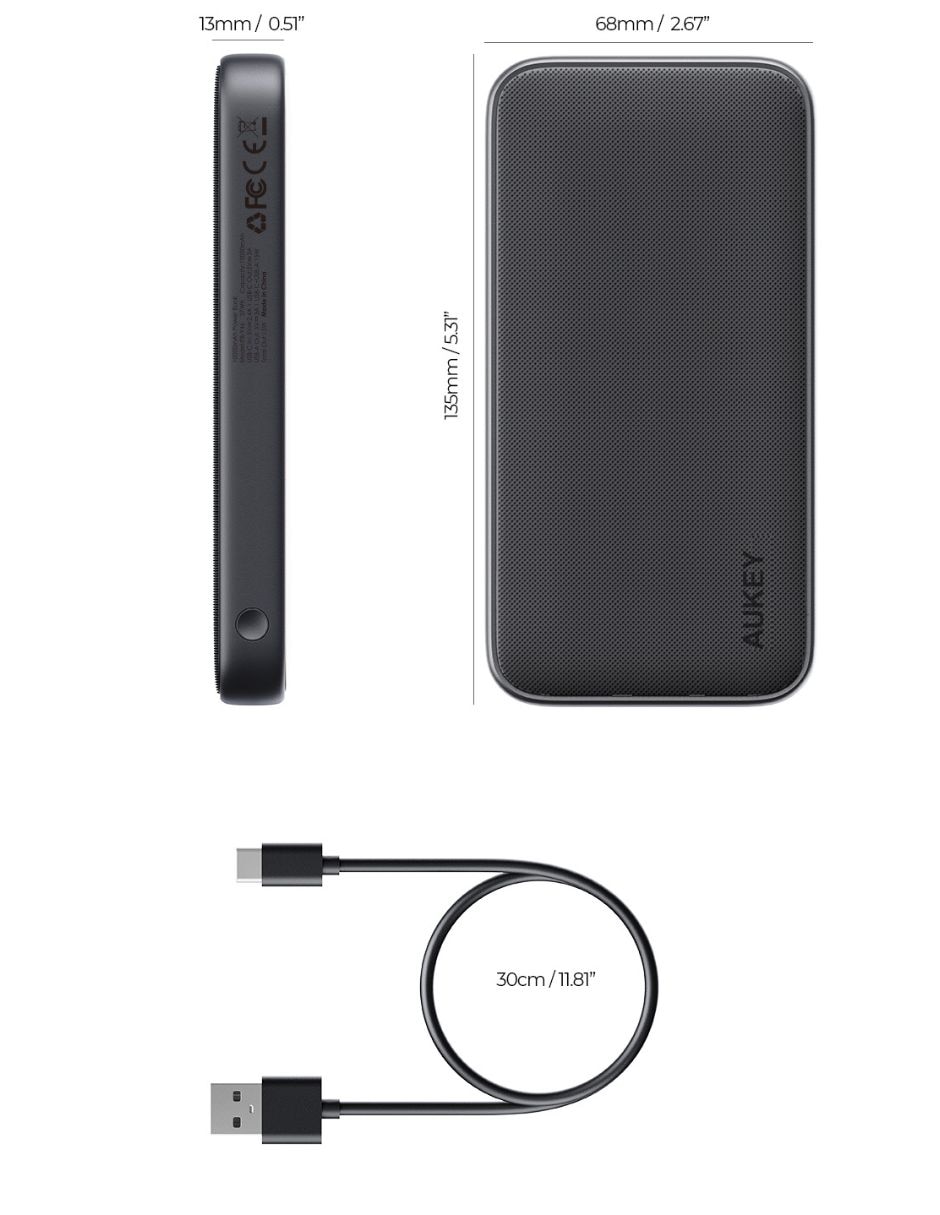 Batería portátil 10000 mah 2