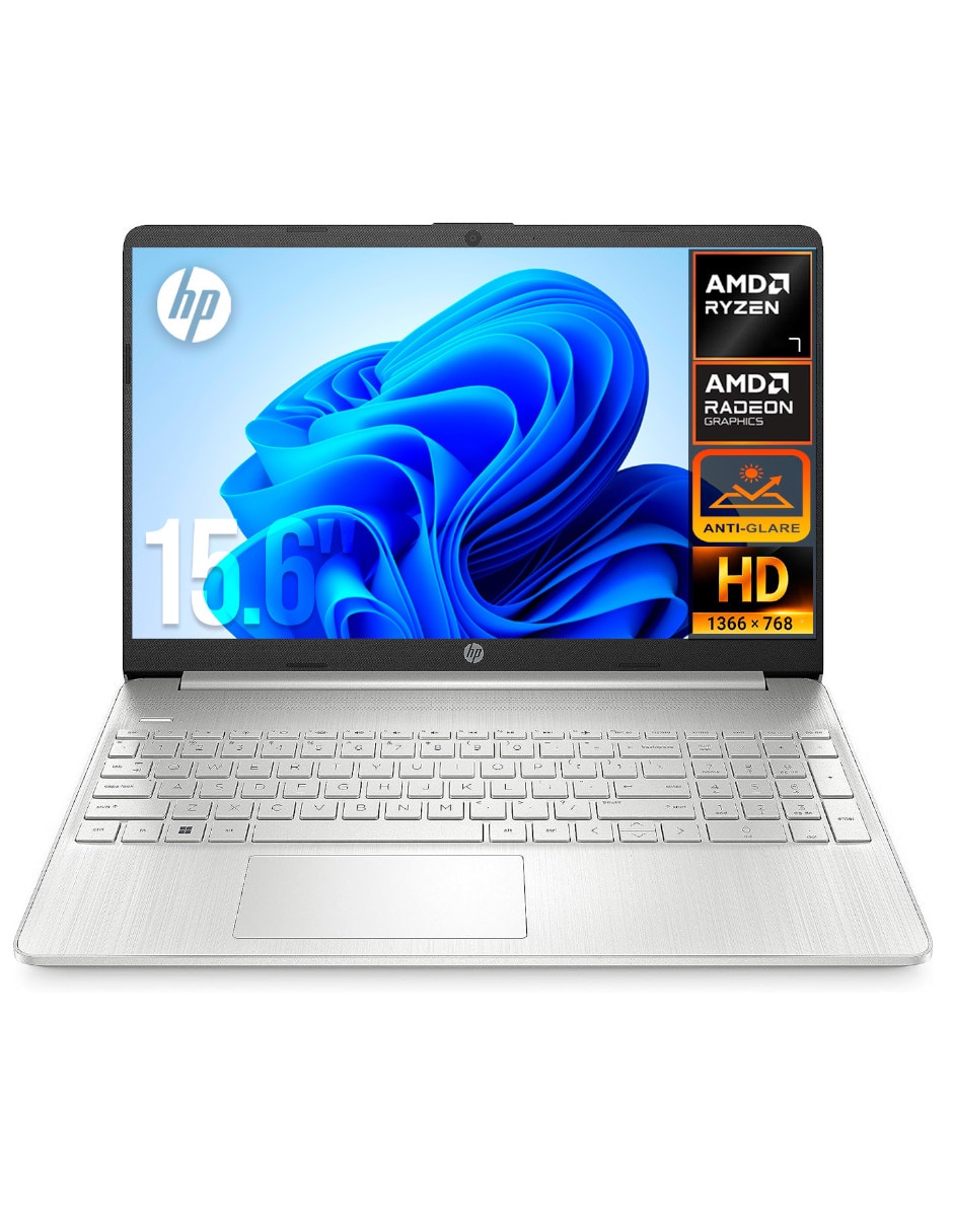 Laptop 15-ef2025nr 15.6 pulgadas HD AMD Ryzen 7 Integradas 8 GB RAM 256 GB