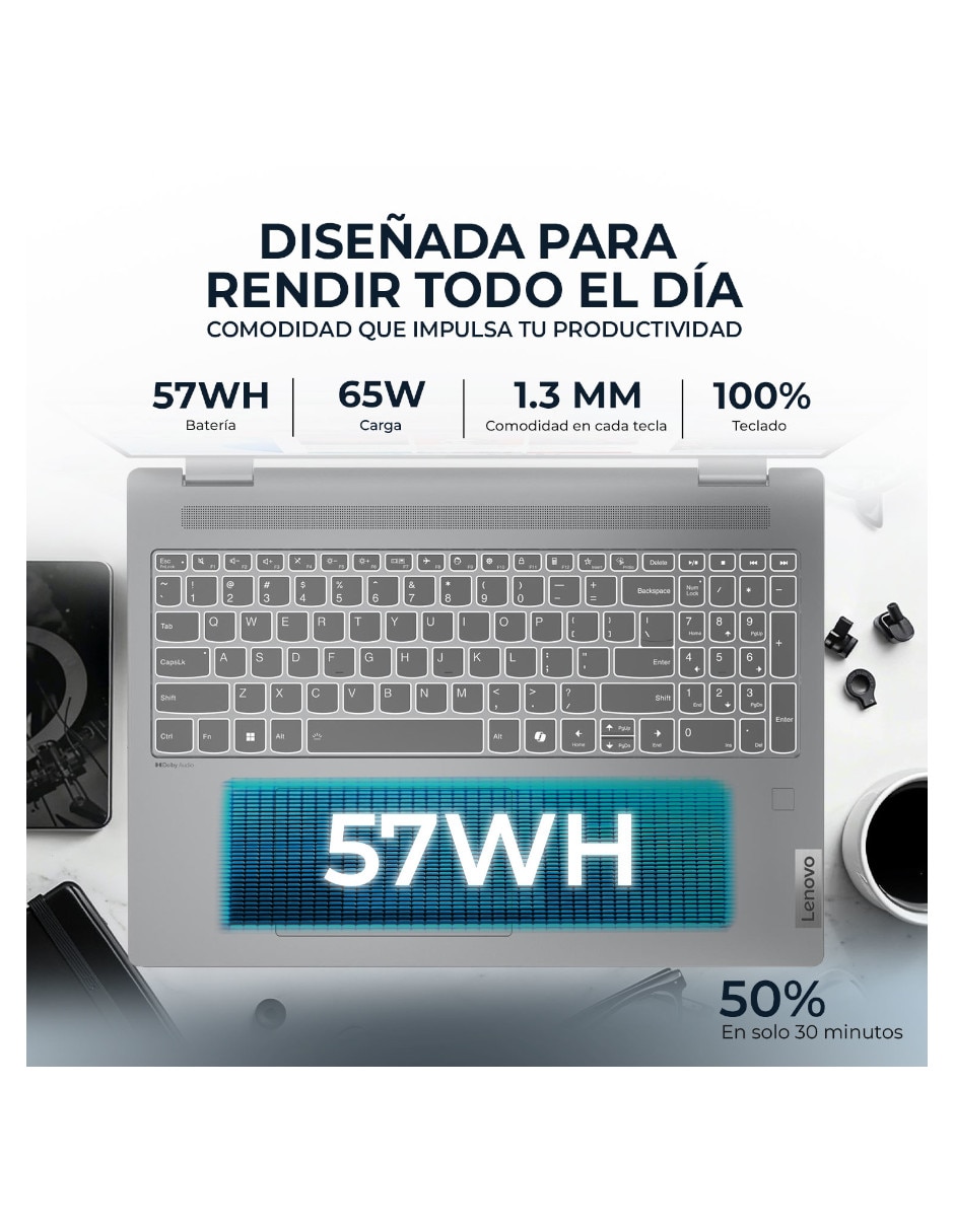 Laptop 2 en 1 touch IdeaPad 5 16AHP9 16 pulgadas WUXGA AMD Ryzen 7 AMD Radeon Graphics 16 GB RAM 1 TB 3