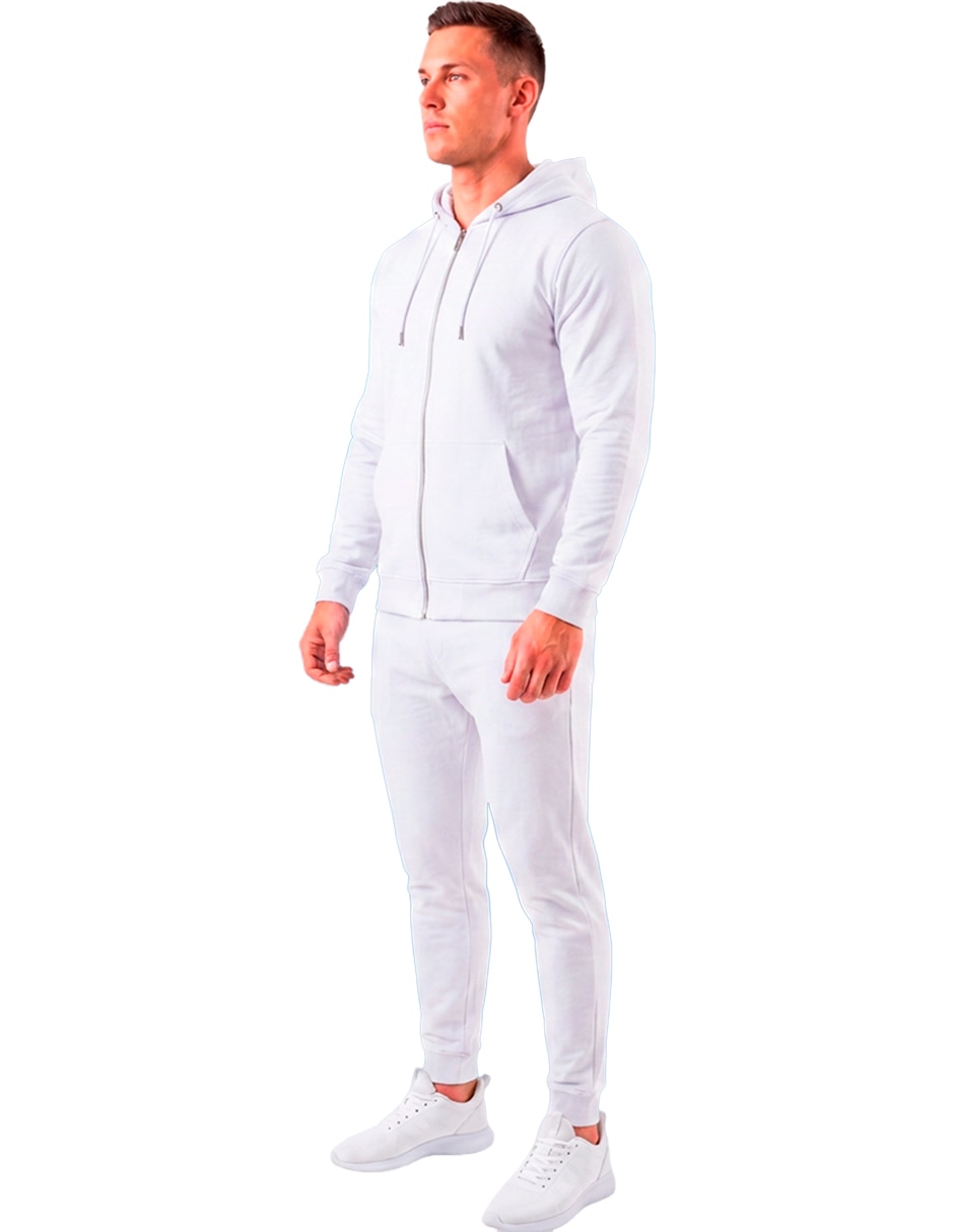 Conjunto deportivo regular con elástico para hombre 2
