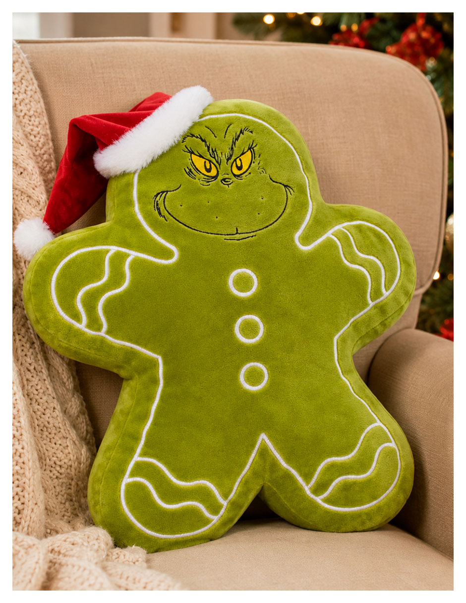 Cojín decorativo grinch grinch 5