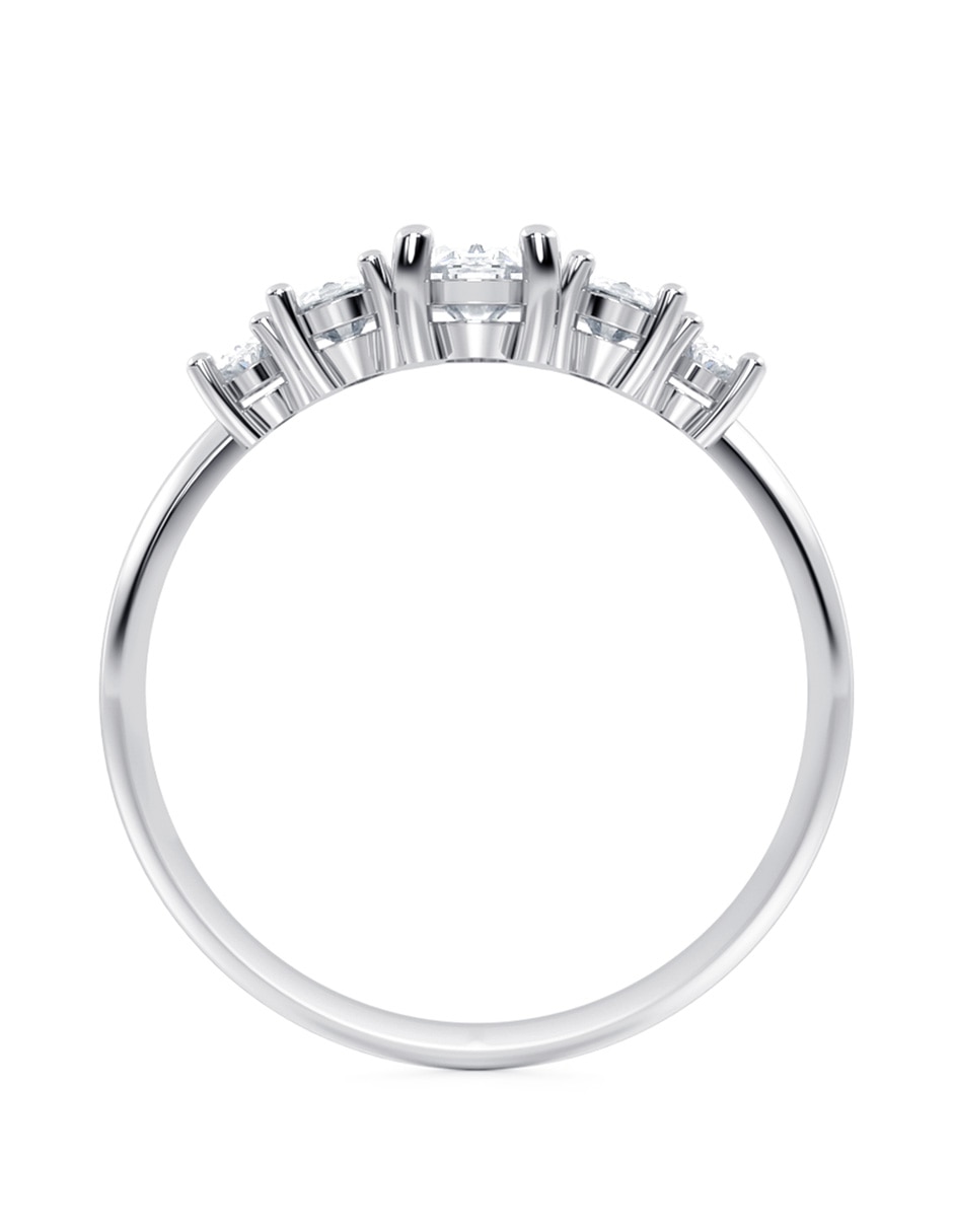 Anillo de compromiso de oro 10 k 3
