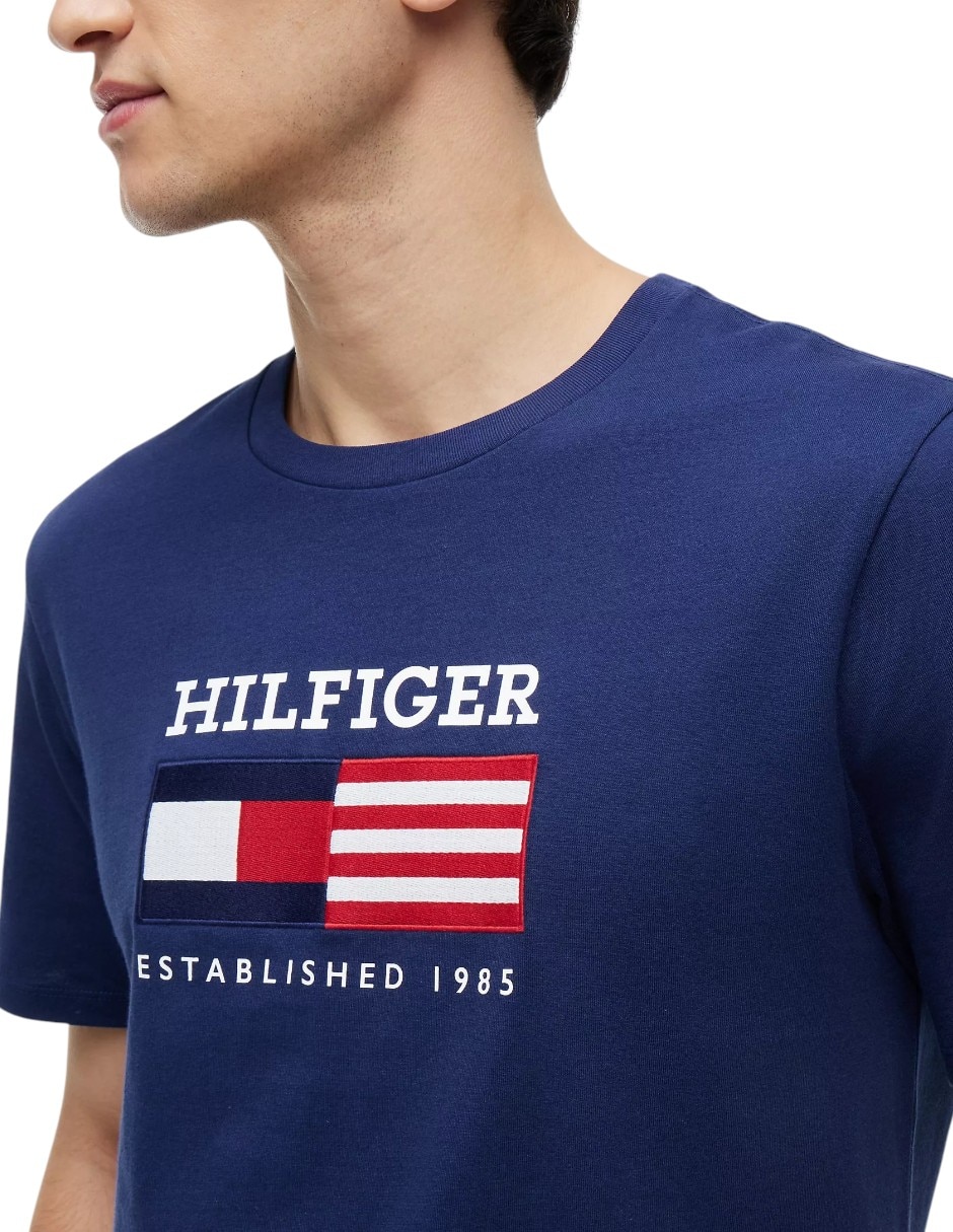 Playera cuello redondo para hombre 2