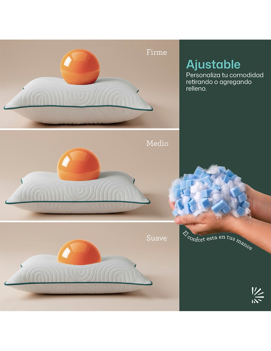Set de almohada dreamlab firmeza medio 9