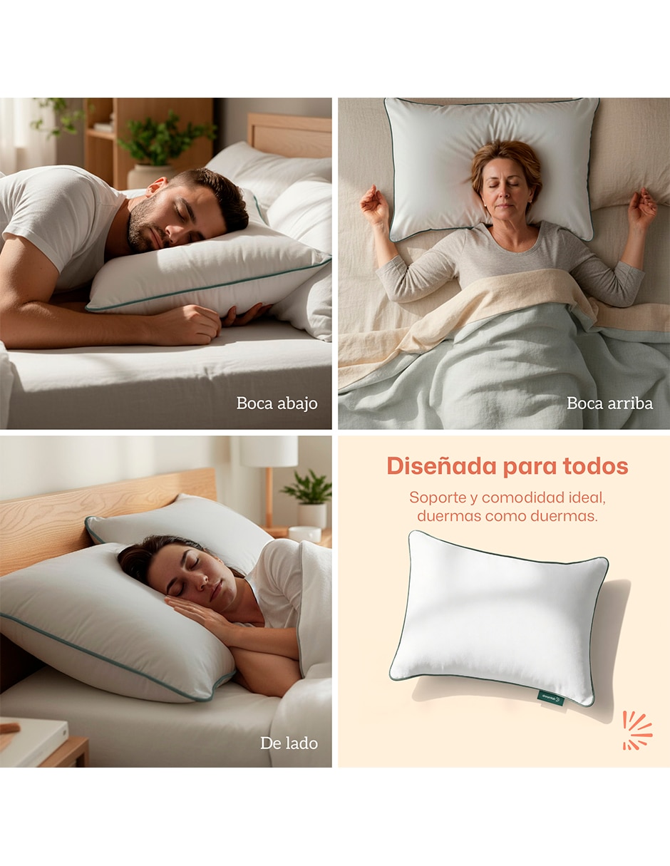 Set de almohada firmeza medio 6