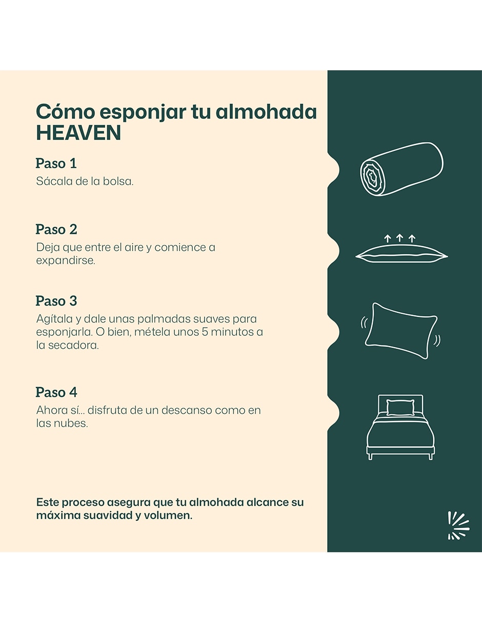Set de almohada firmeza medio 8