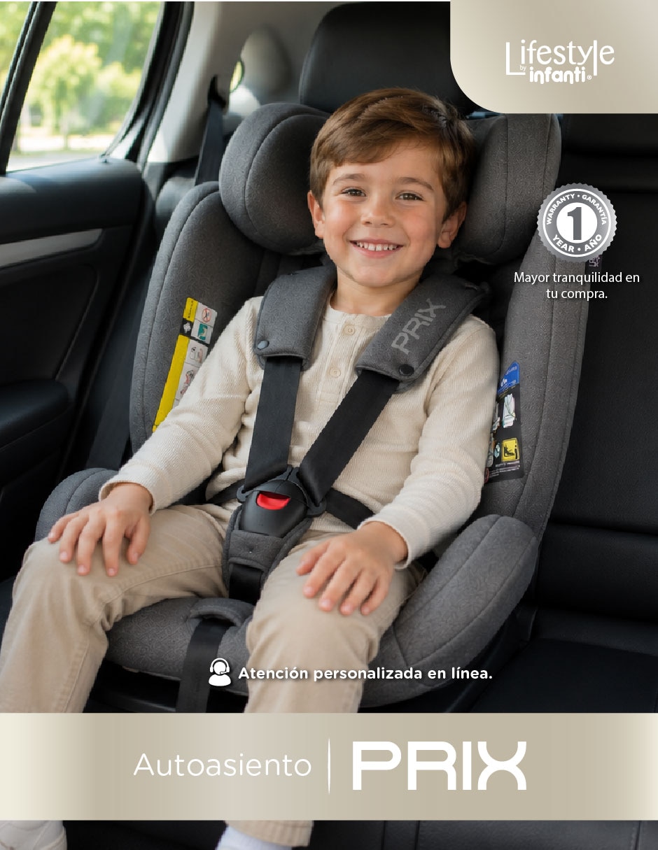 Autoasiento compatible con i-Size Prix 6