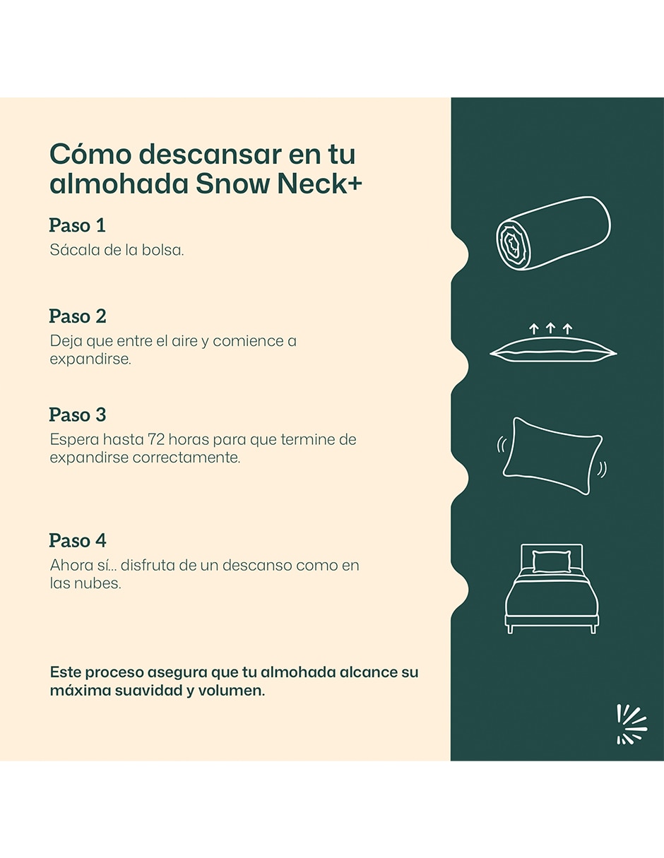 Set de almohada firmeza medio 8
