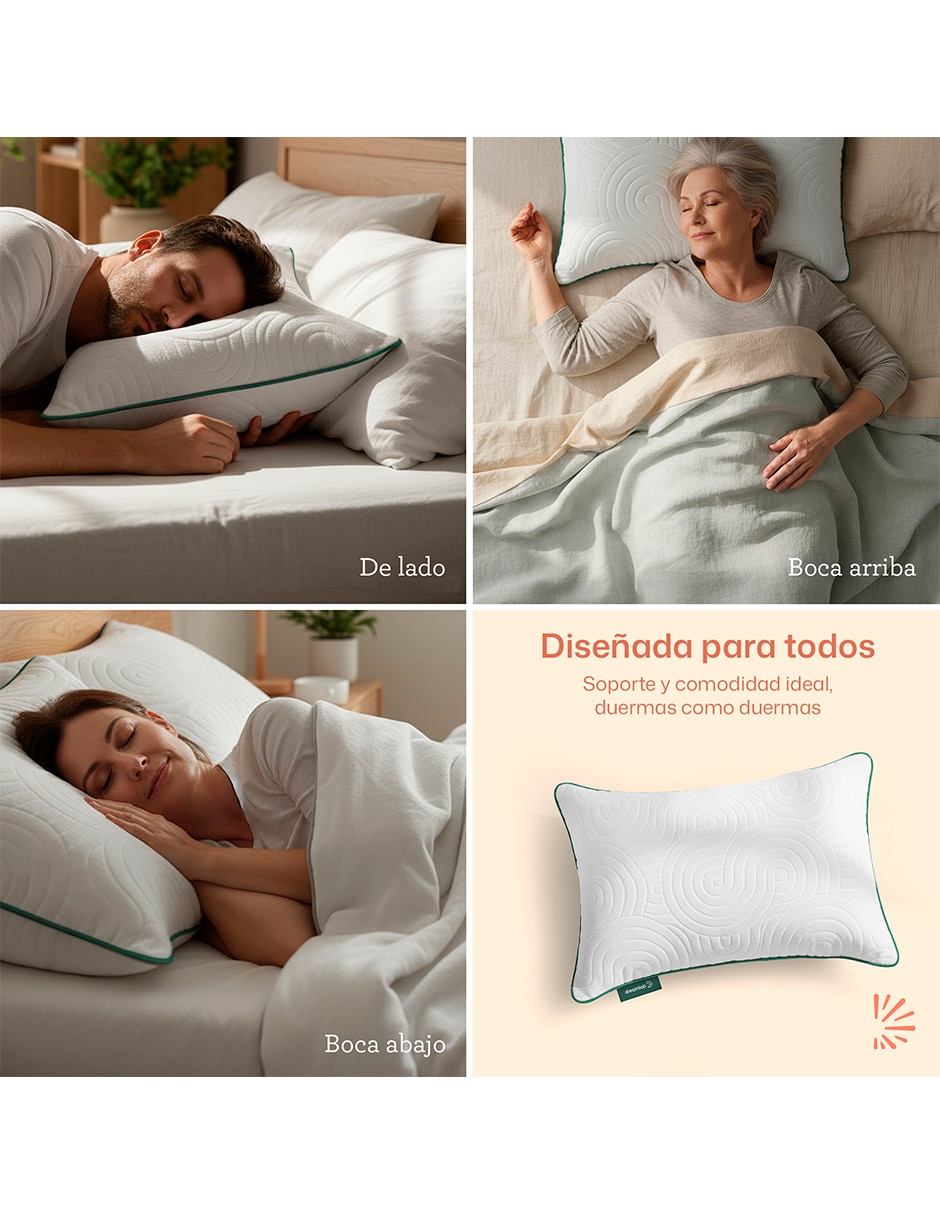 Set de almohada dreamlab firmeza medio 2