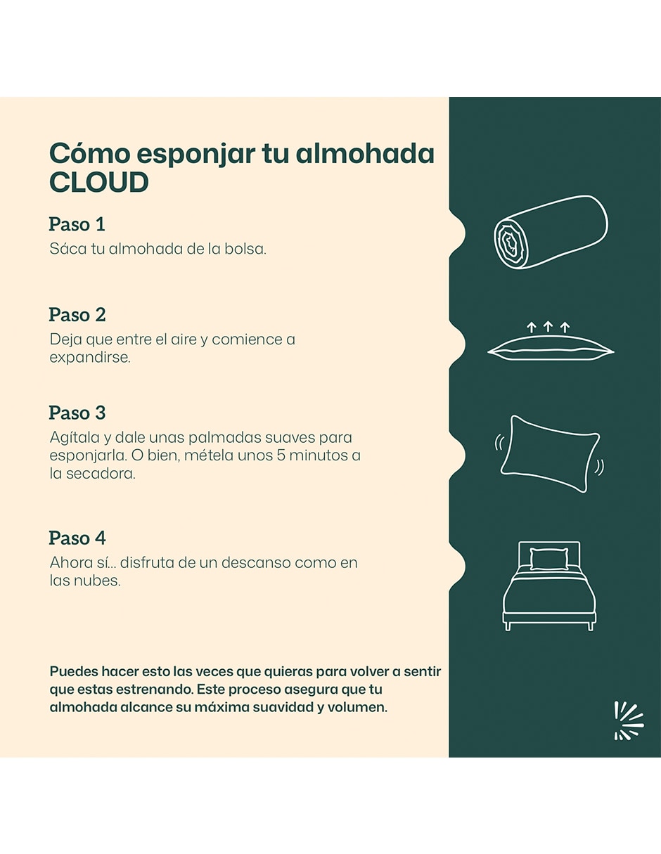 Set de almohada dreamlab firmeza medio 8
