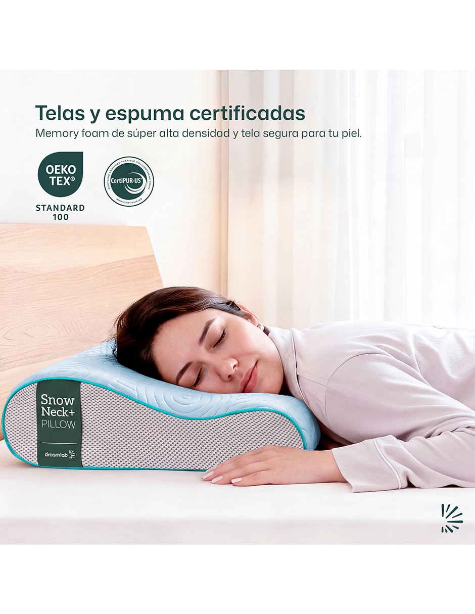 Almohada ortopédica firmeza medio 6