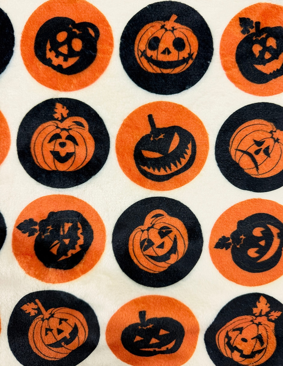 Frazada clásica de tejido suave coprire halloween