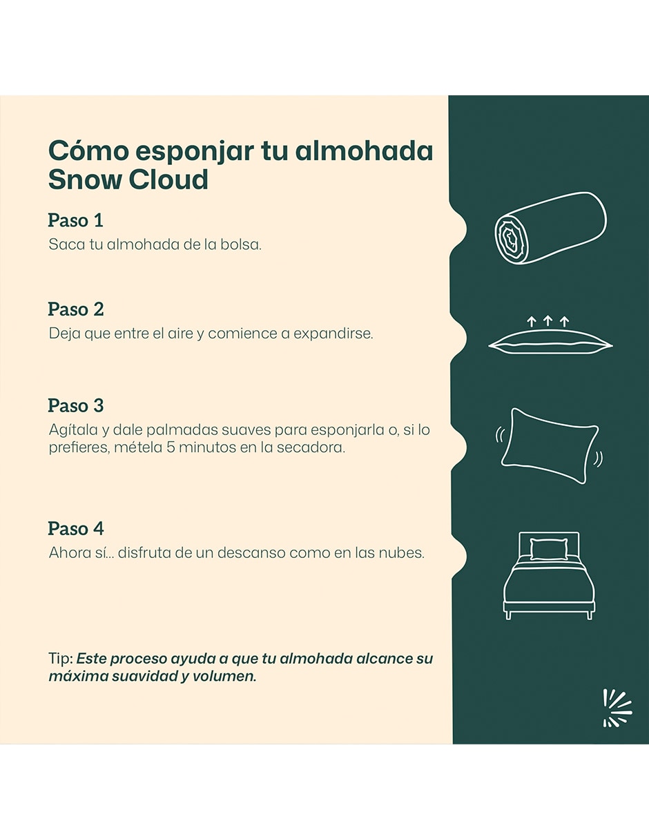 Set de almohada firmeza medio 8