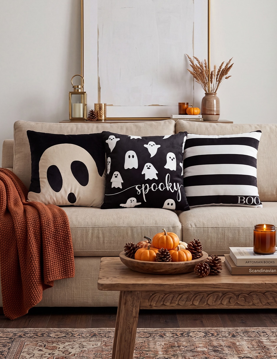Set de cojín decorativo coprire fantasma
