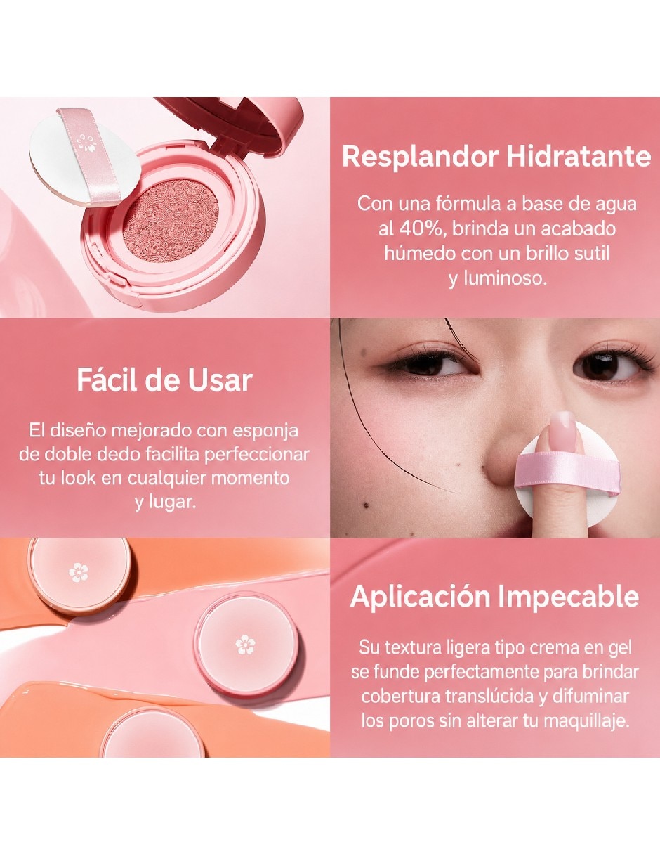 Blush en polvo compacto 2
