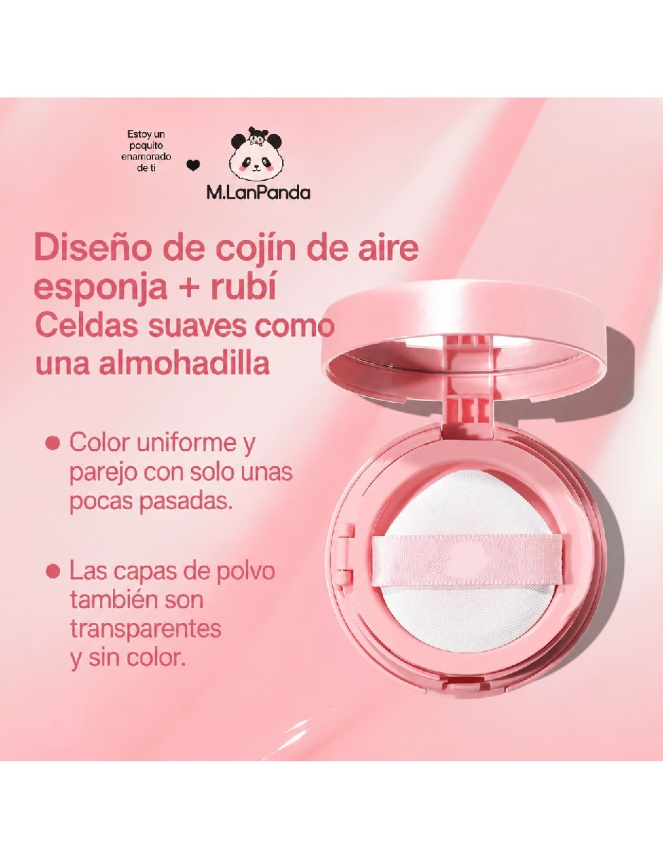 Blush en polvo compacto 4