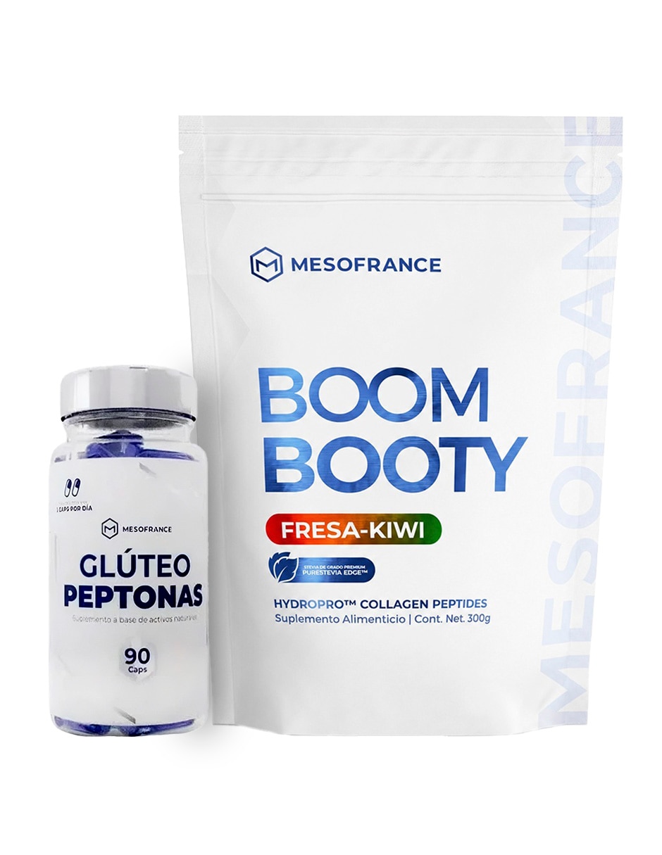 GLÚTEO PEPTONAS + BOOM BOOTY: Kit Glúteo Total